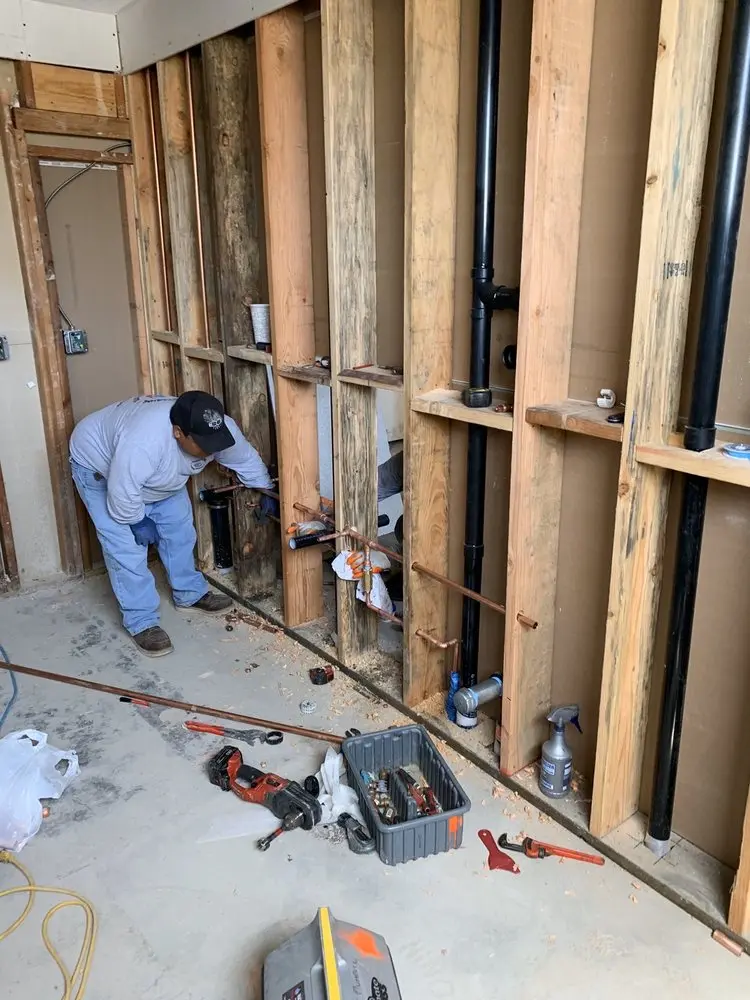 Commercial rough-in plumbing for Gas Line Repair in Mount Pleasant